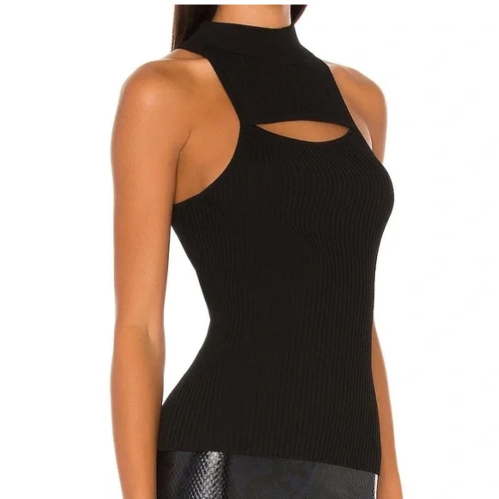 NWT Cami NYC Black Ribbed Camisole